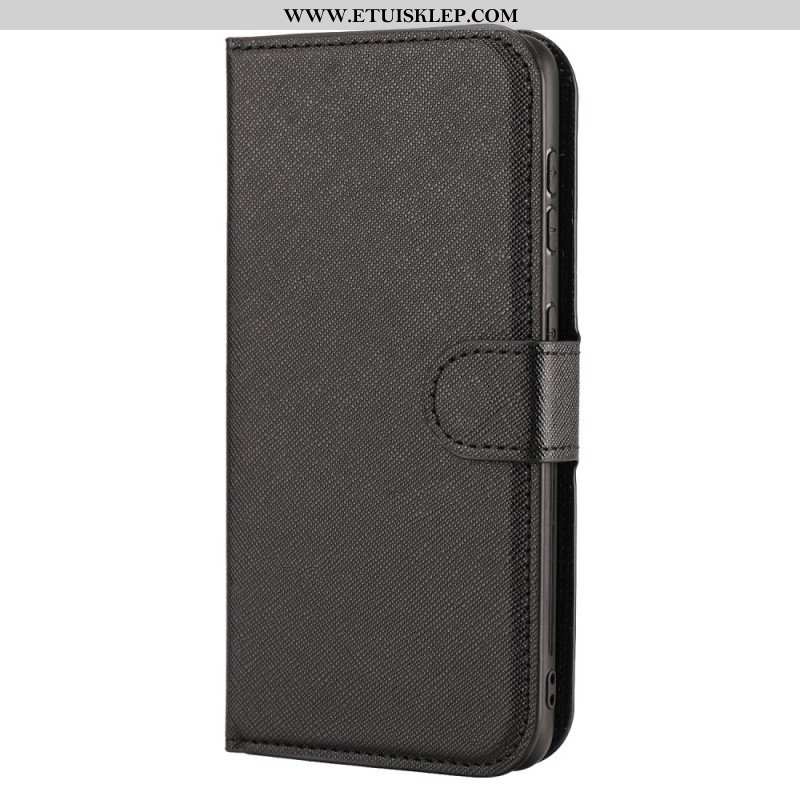 Etui Etui Folio do Samsung Galaxy S22 5G Teksturowane Z Możliwością Odpięcia